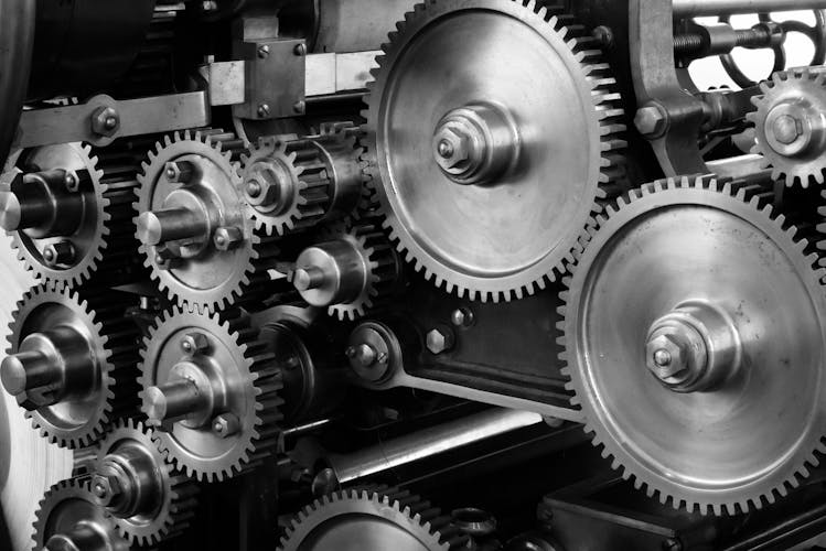 Industrial gears and mechanical components