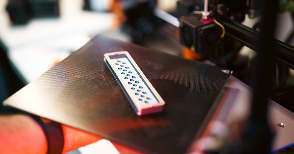 3D printed part showing internal lattice structure and thick-to-thin wall transitions